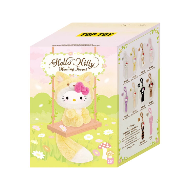 TOP TOY - HELLO KITTY [HEALING FOREST SERIES] - PLUSH BLINDBOX