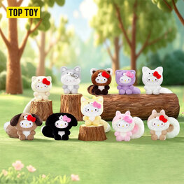 TOP TOY - HELLO KITTY [HEALING FOREST SERIES] - PLUSH BLINDBOX