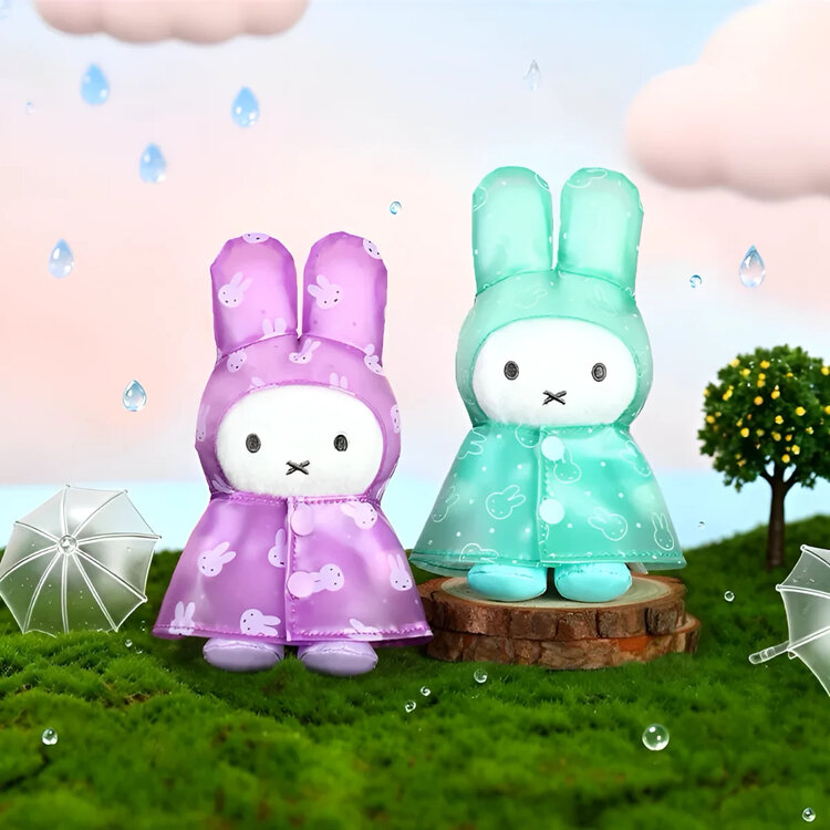 VIPO - MIFFY [RAINCOAT SERIES] - BLINDBOX PLUSH KEYCHAIN