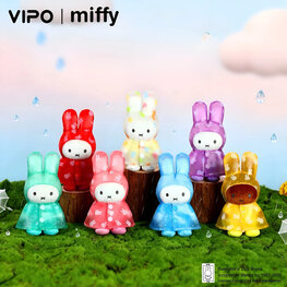 VIPO - MIFFY [RAINCOAT SERIES] - BLINDBOX PLUSH KEYCHAIN