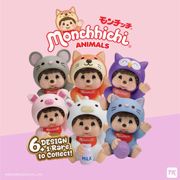 TURBOKID - MONCHHICHI [ANIMALS] - FIGURE BLINDBOX