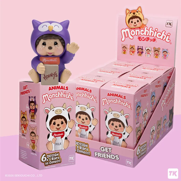 TURBOKID - MONCHHICHI [ANIMALS] - FIGURE BLINDBOX
