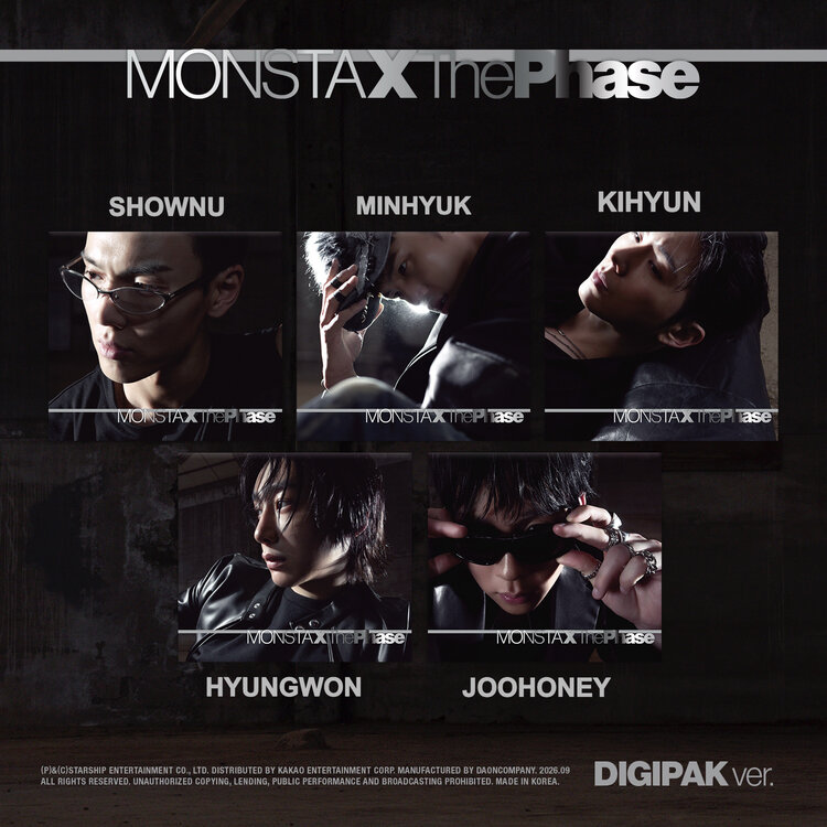 MONSTA X (몬스타엑스) - THE PHASE (DIGIPACK VER.) - EP