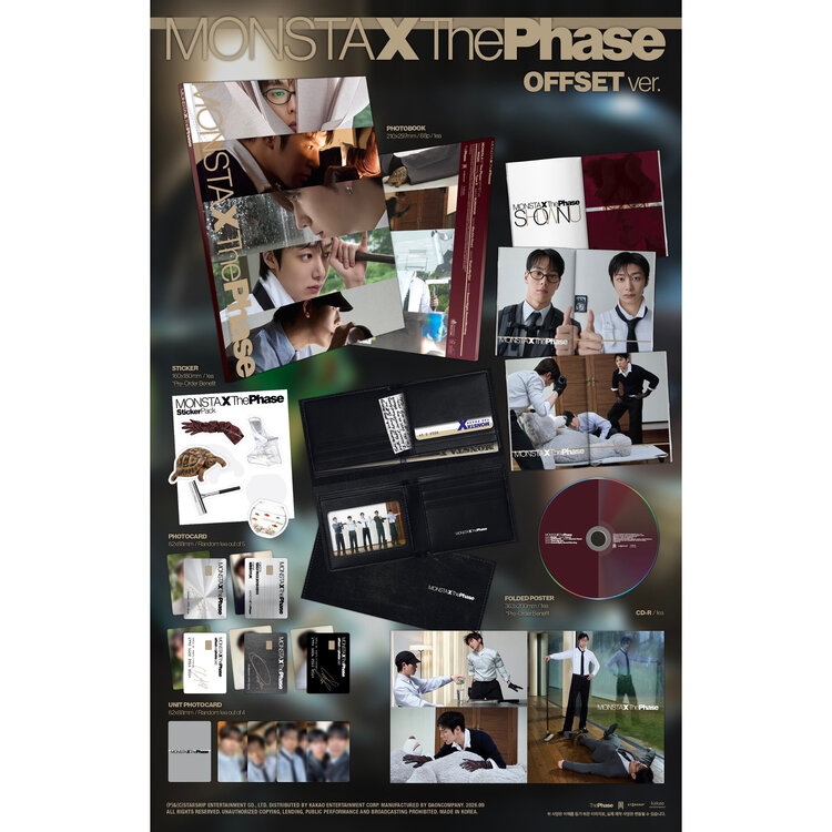 MONSTA X (몬스타엑스) - THE PHASE (OFFSET VER.) - EP
