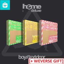 [PREORDER] BOYNEXTDOOR (보이넥스트도어) - HOME: DELUXE - 1ST STUDIO ALBUM (REPACKAGE) + [EARLY BIRD WEVERSE GIFT]