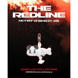 NCT 127 - ["NEO CITY SEOUL : THE REDLINE CONCERT" OFFICIAL MD] SOM-MOONG-CHILL GOOD LUCK DOLL KEYRING