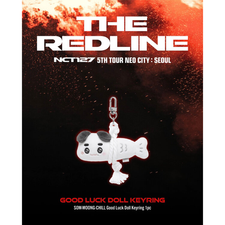 NCT 127 - ["NEO CITY SEOUL : THE REDLINE CONCERT" OFFICIAL MD] SOM-MOONG-CHILL GOOD LUCK DOLL KEYRING