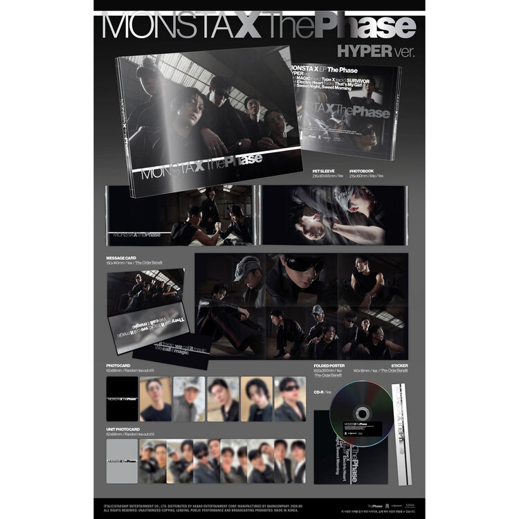 MONSTA X (몬스타엑스) - THE PHASE (HYPER VER.) - EP