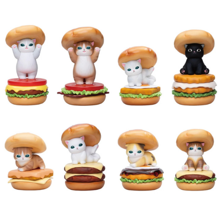 GPSBOX - MOFUSAND [HAMBURGER MEOW SERIES] - BLINDBOX FIGURE