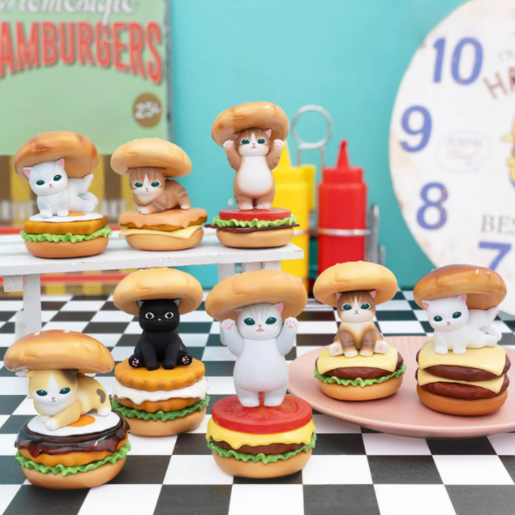 GPSBOX - MOFUSAND [HAMBURGER MEOW SERIES] - BLINDBOX FIGURE