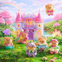 XIAMEN - BUTTERBEAR [ENCHANTED DREAMLAND SERIES] - PLUSH KEYCHAIN BLINDBOX