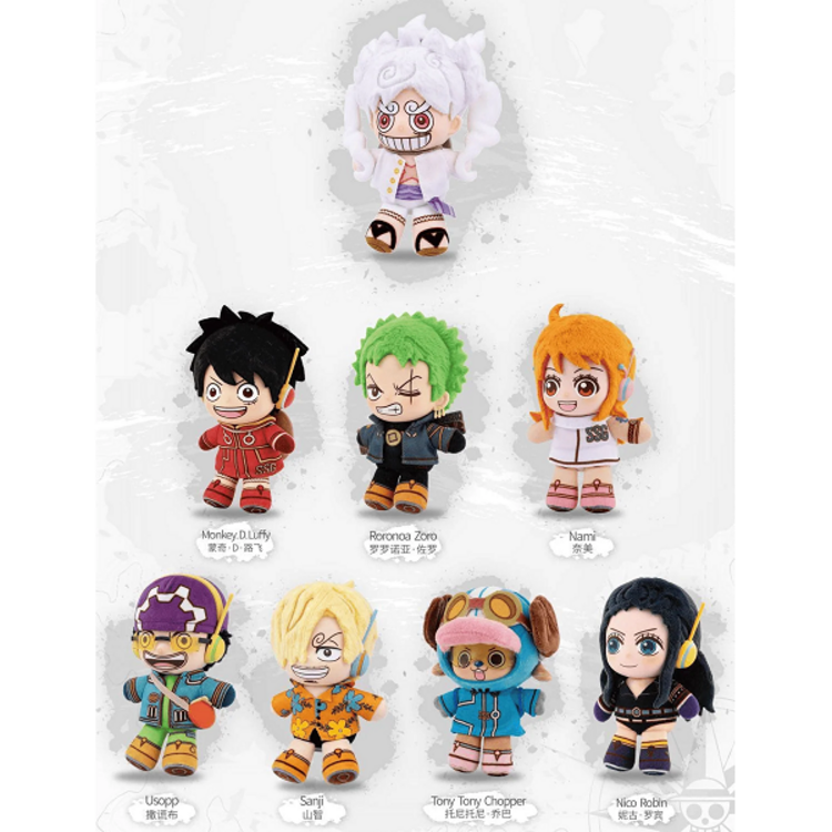 TOP TOY X EAKI - ONE PIECE [EGGHEAD ARC SERIES] - PLUSH BLINDBOX