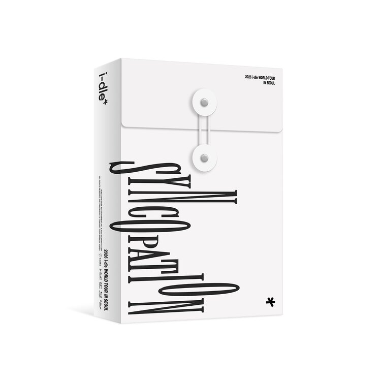 [PREORDER] I-DLE (아이들) - 2026 WORLD TOUR [SYNCOPATION] IN SEOUL [BLU-RAY] - [2DVD + PHOTOBOOK] PACKAGE