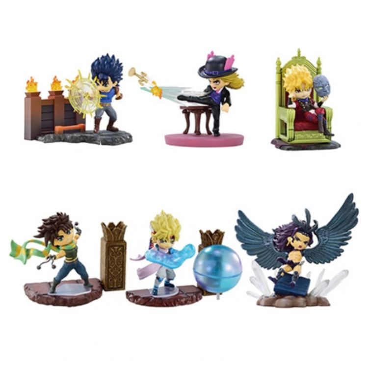 RE-MENT - JOJO'S BIZARRE ADVENTURE [PHANTOM BLOOD & BATTLE TENDENCY] - BLINDBOX