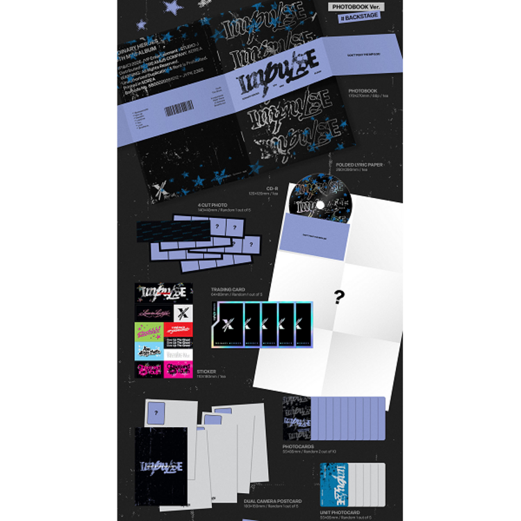 [PREORDER] XDINARY HEROES (엑스디너리 히어로즈) - IMPULSE (PHOTOBOOK VER.) - 9TH MINI ALBUM