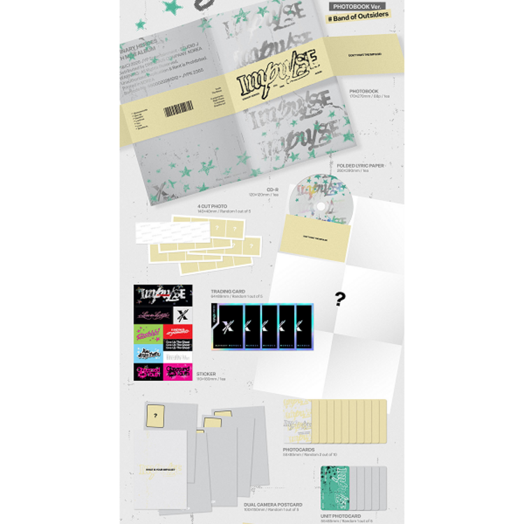 [PREORDER] XDINARY HEROES (엑스디너리 히어로즈) - IMPULSE (PHOTOBOOK VER.) - 9TH MINI ALBUM