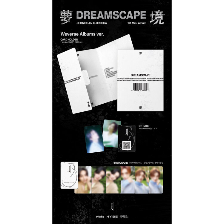 [PREORDER] JEONGHAN X JOSHUA (SEVENTEEN) - DREAMSCAPE (WEVERSE ALBUM) - 1ST MINI ALBUM