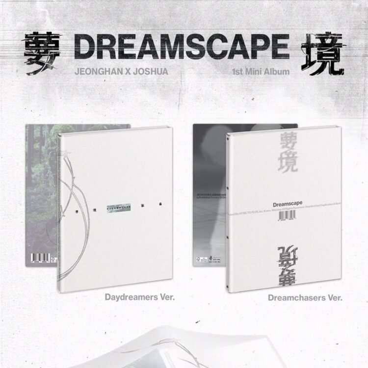 [PREORDER] JEONGHAN X JOSHUA (SEVENTEEN) - DREAMSCAPE - 1ST MINI ALBUM