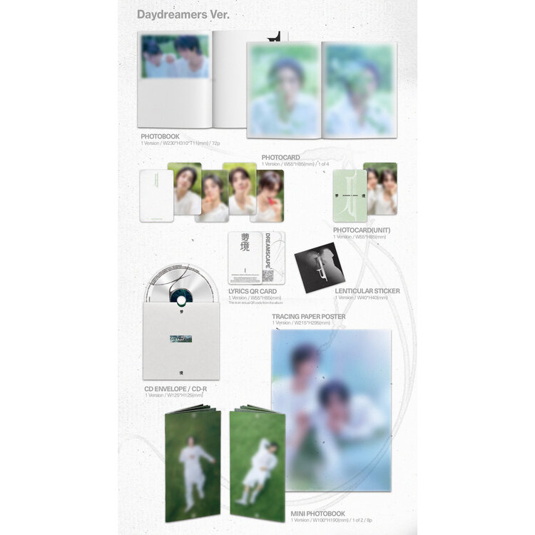 [PREORDER] JEONGHAN X JOSHUA (SEVENTEEN) - DREAMSCAPE - 1ST MINI ALBUM