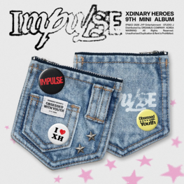 [PREORDER] XDINARY HEROES (엑스디너리 히어로즈) - IMPULSE (DENIM POUCH VER.) - 9TH MINI ALBUM