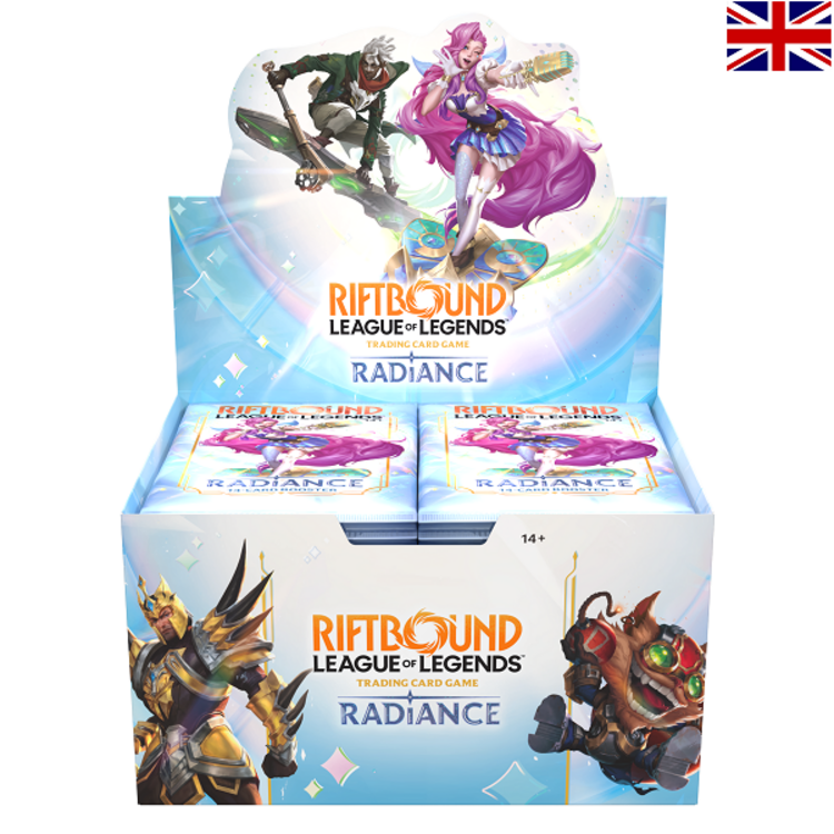 [PREORDER] LEAGUE OF LEGENDS TCG : RIFTBOUND - RADIANCE - DISPLAY [24BOOSTERS] (EN)