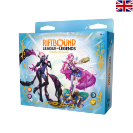 [PREORDER] LEAGUE OF LEGENDS TCG : RIFTBOUND - SHOWDOWN DECKS : EVELYNN VS SERAPHINE (EN)