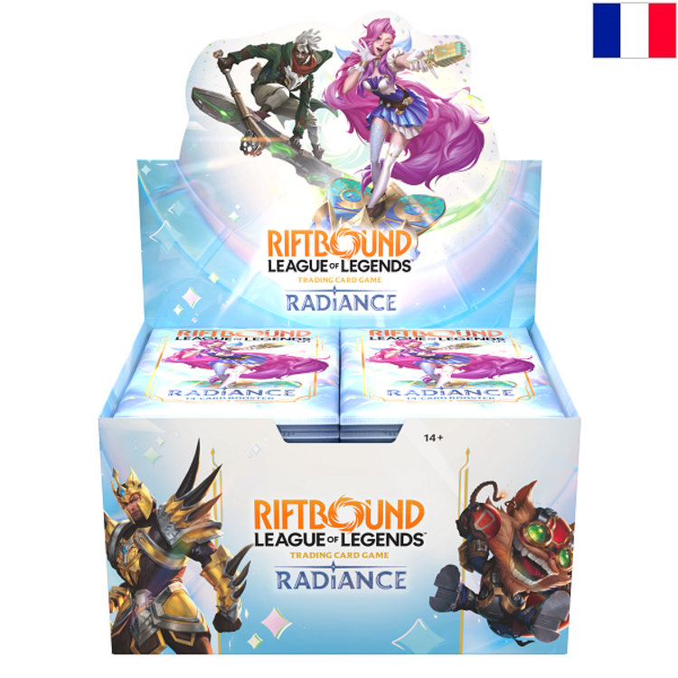 [PREORDER] LEAGUE OF LEGENDS TCG : RIFTBOUND - RADIANCE - DISPLAY [24BOOSTERS] (FR)