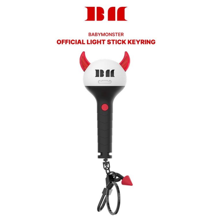 BABYMONSTER (베몬) - OFFICIAL LIGHT STICK  KEYRING