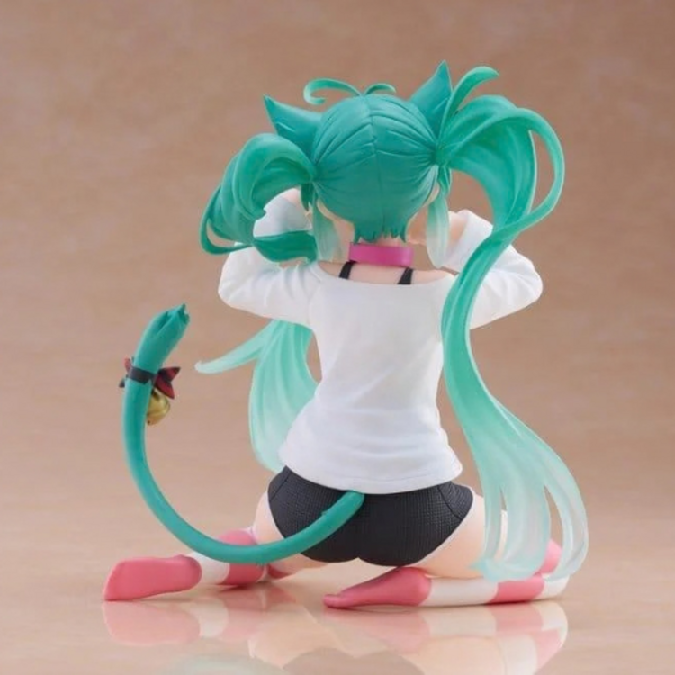 TAITO HATSUNE MIKU [CAT EAR T-SHIRT VER.] - DESKTOP CUTE FIGURE