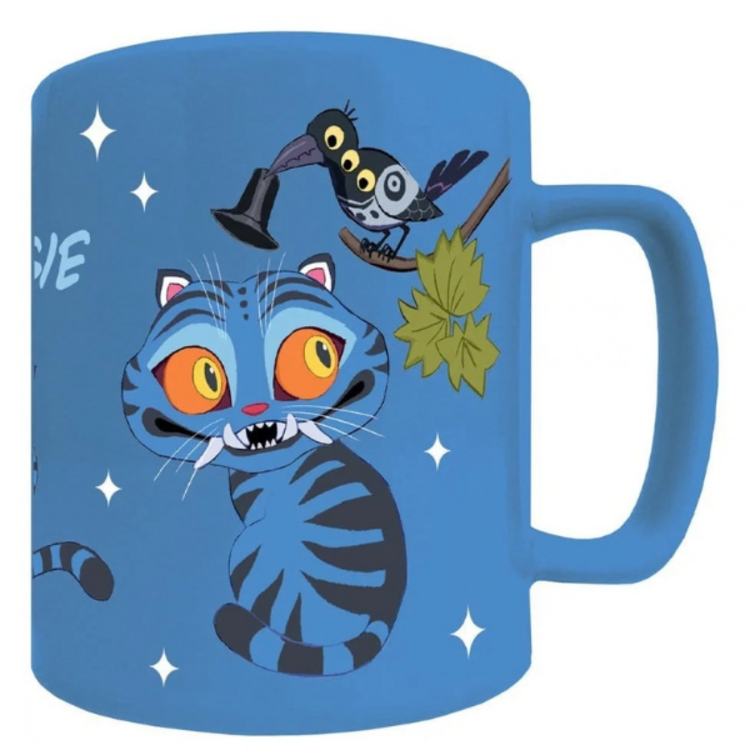 KPOP DEMON HUNTER - CERAMIC MUG "DERPY" [REMOVABLE PLUSH WRAP]