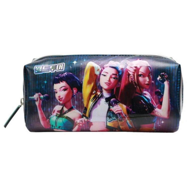 KPOP DEMON HUNTERS - PENCIL CASE [HUNTRIX WORLD TOUR VER.]
