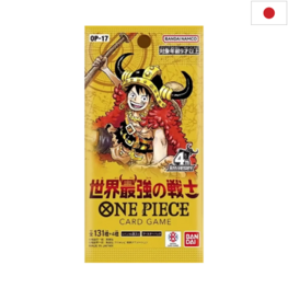 BANDAI ONE PIECE TCG - BOOSTER [OP17] "THE WORLD'S STONGEST WARRIORS" (JP)