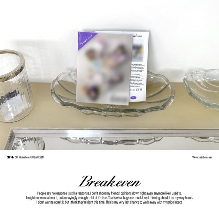 [PREORDER] ILLIT (아일릿) - BREAK EVEN (WEVERSE ALBUM) - 5TH MINI ALBUM