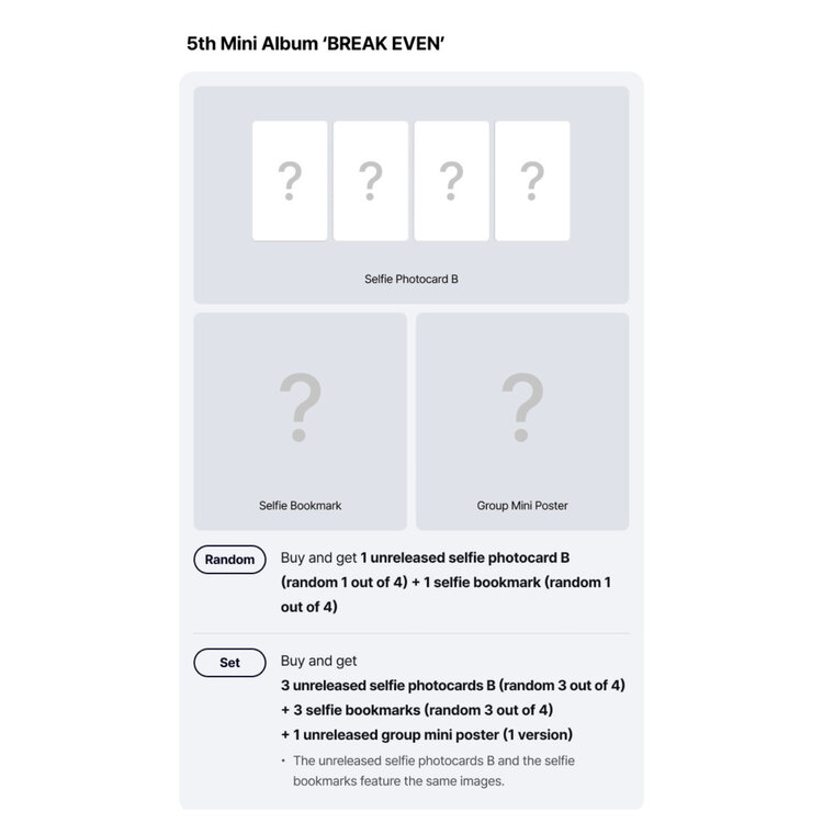 [PREORDER] ILLIT (아일릿) - BREAK EVEN - 5TH MINI ALBUM + [EARLY-BIRD WEVERSE GIFT]