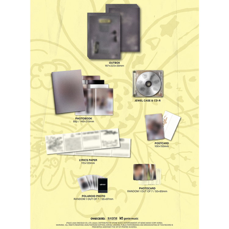 [PREORDER] MODYSSEY (모디세이) - 2.MULTITUDE : HOW WE BLOOM (OFF COURSE VER.) - THE 1ST EP