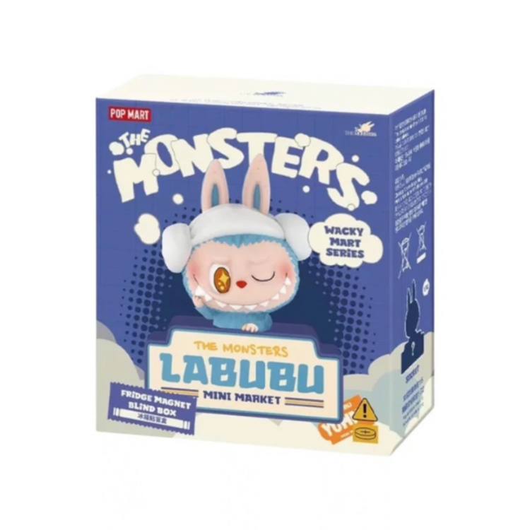 POP MART POP MART - THE MONSTERS [LABUBU MINI MARKET SERIES] - BLIND BOX FRIDGE MAGNET