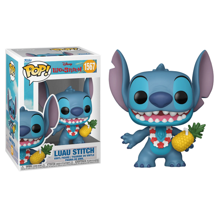 FUNKO DISNEY LILO & STITCH - LUAU STITCH [1567] - FUNKO POP