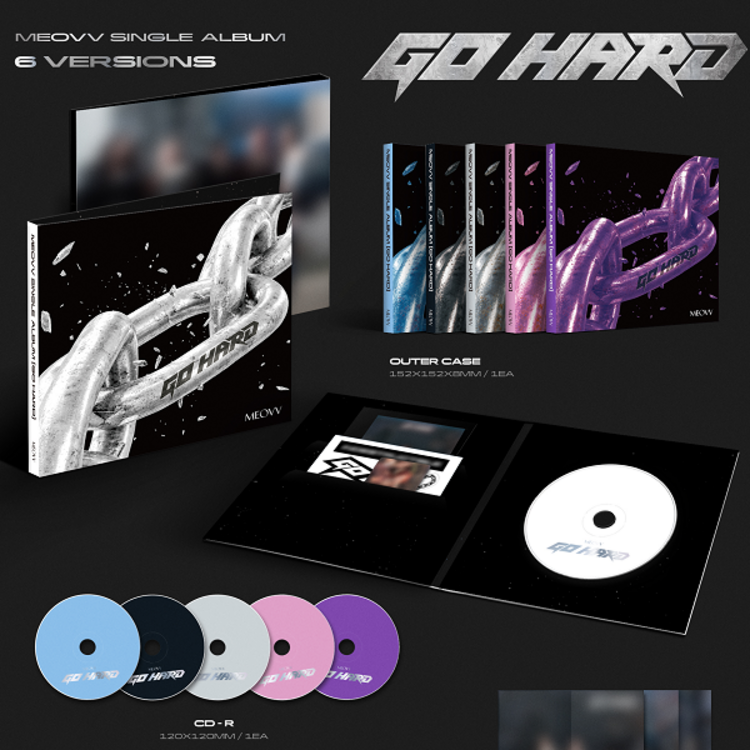 [PREORDER] MEOVV (미야오) - GO HARD - SINGLE ALBUM
