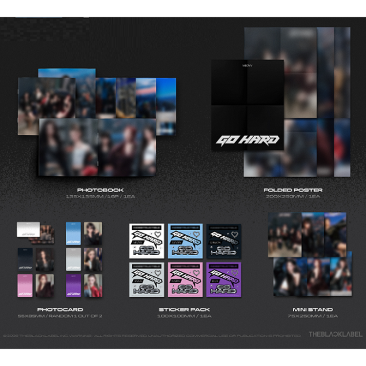 [PREORDER] MEOVV (미야오) - GO HARD - SINGLE ALBUM