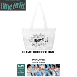 [PREORDER] ATEEZ (에이티즈) - [8TH ANNIVERSARY "BLUE DRIFT" EXHIBITION MD] CLEAR SHOPPER BAG