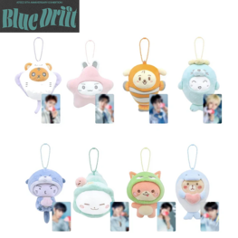 [PREORDER] ATEEZ (에이티즈) - [8TH ANNIVERSARY "BLUE DRIFT" EXHIBITION MD] PLUSH SEA COLLECTION