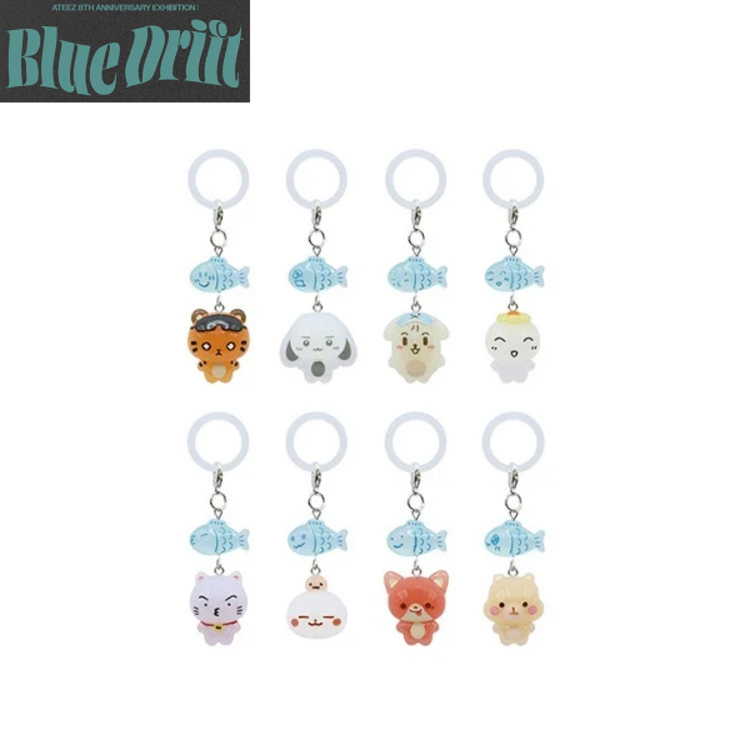 [PREORDER] ATEEZ (에이티즈) - [8TH ANNIVERSARY "BLUE DRIFT" EXHIBITION MD] LUCKY FISH CHARM