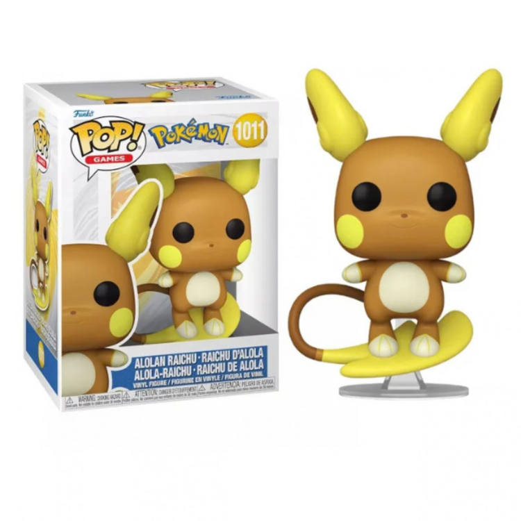 FUNKO POKEMON - ALOLAN RAICHU [1011] - FUNKO POP