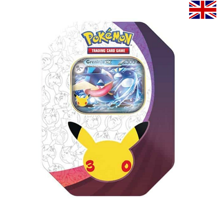 POKEMON TCG - TIN BOX "30TH CELEBRATION" GRENINJA-EX (EN)