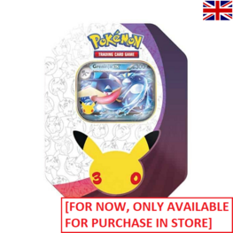 POKEMON TCG - TIN BOX "30TH CELEBRATION" GRENINJA-EX (EN)