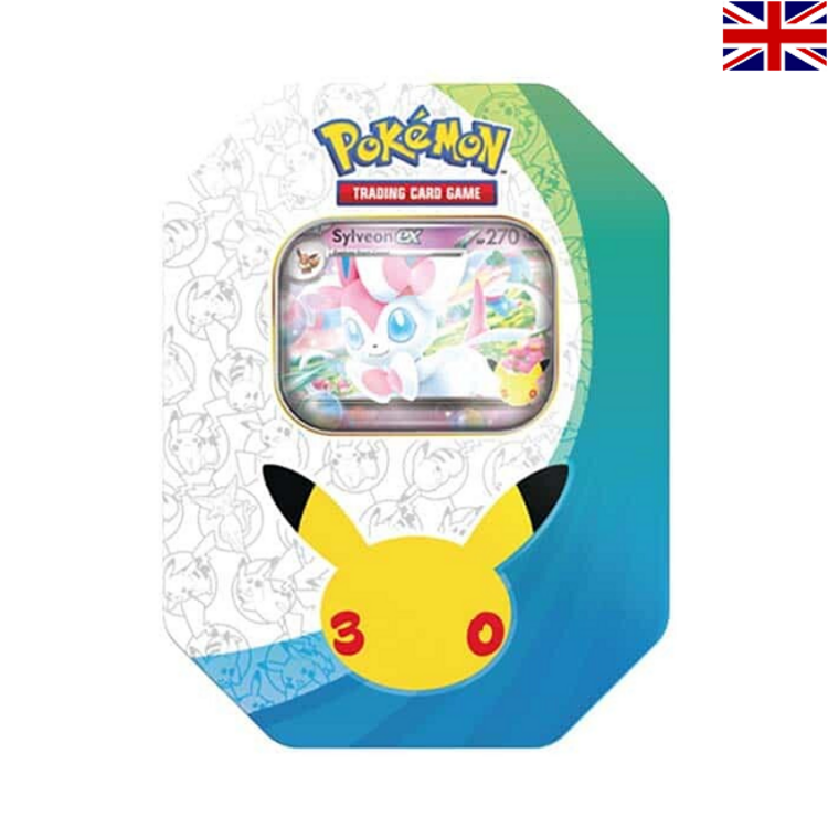 POKEMON TCG - TIN BOX "30TH CELEBRATION" SYLVEON-EX (EN)