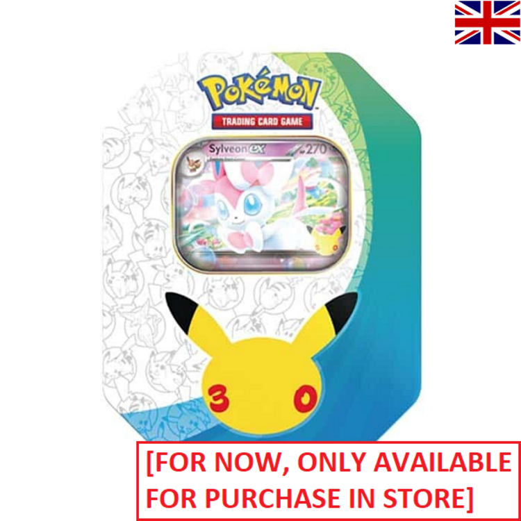 POKEMON TCG - TIN BOX "30TH CELEBRATION" SYLVEON-EX (EN)