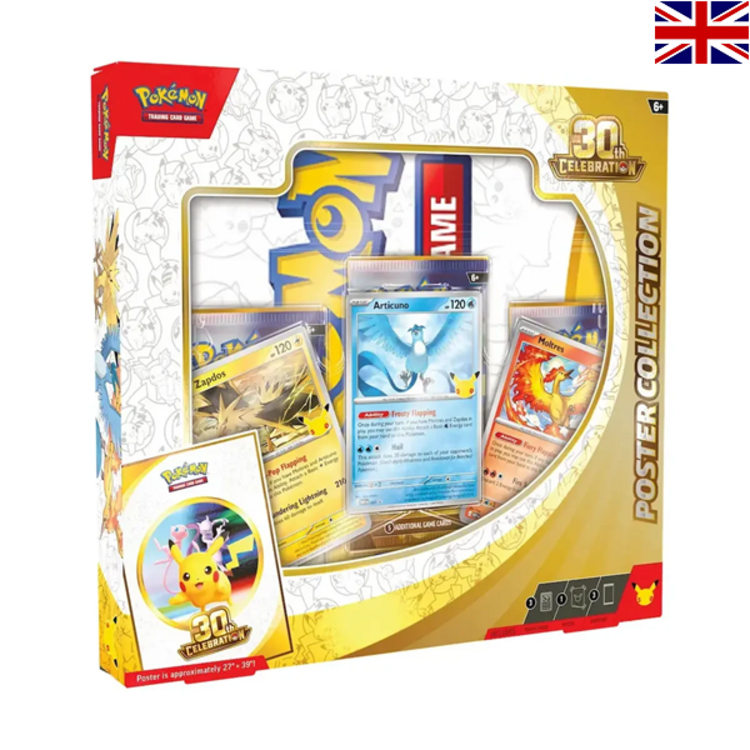 POKEMON TCG - COLLECTION POSTER "30TH CELEBRATION" (EN)