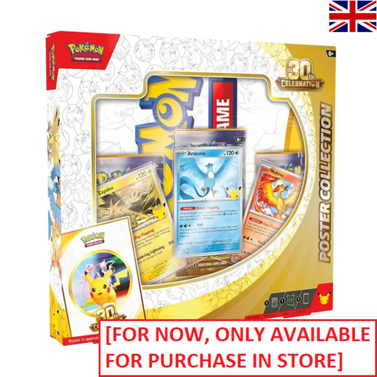 POKEMON TCG - COLLECTION POSTER "30TH CELEBRATION" (EN)