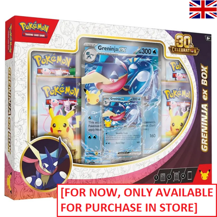 POKEMON TCG - BOX GRENINJA-EX "30TH CELEBRATION" (EN)